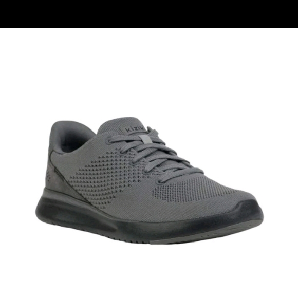 Kizik Lima Unisex Hands-Free Breathable Knit Sneakers – Graphite Gray - Picture 7 of 9